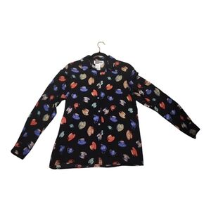 Colorful Patterned Long Sleeve Shirt